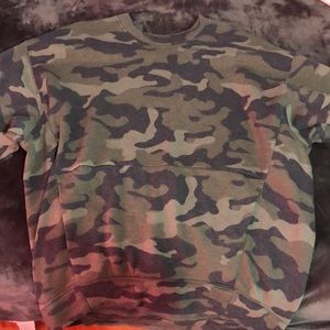 Camo sweatshirt S